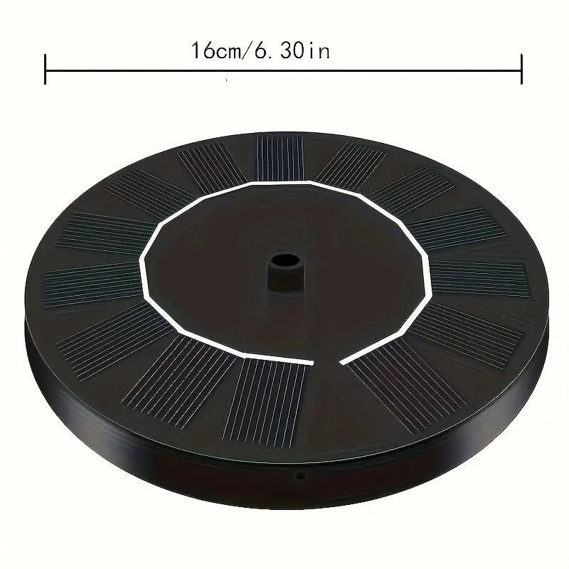 SolarStream Fountain – 1.4W Solar Water Feature for Gardens & Ponds