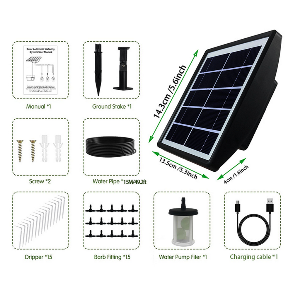 EcoIrrigate – Solar Watering Kit for Pots & Gardens