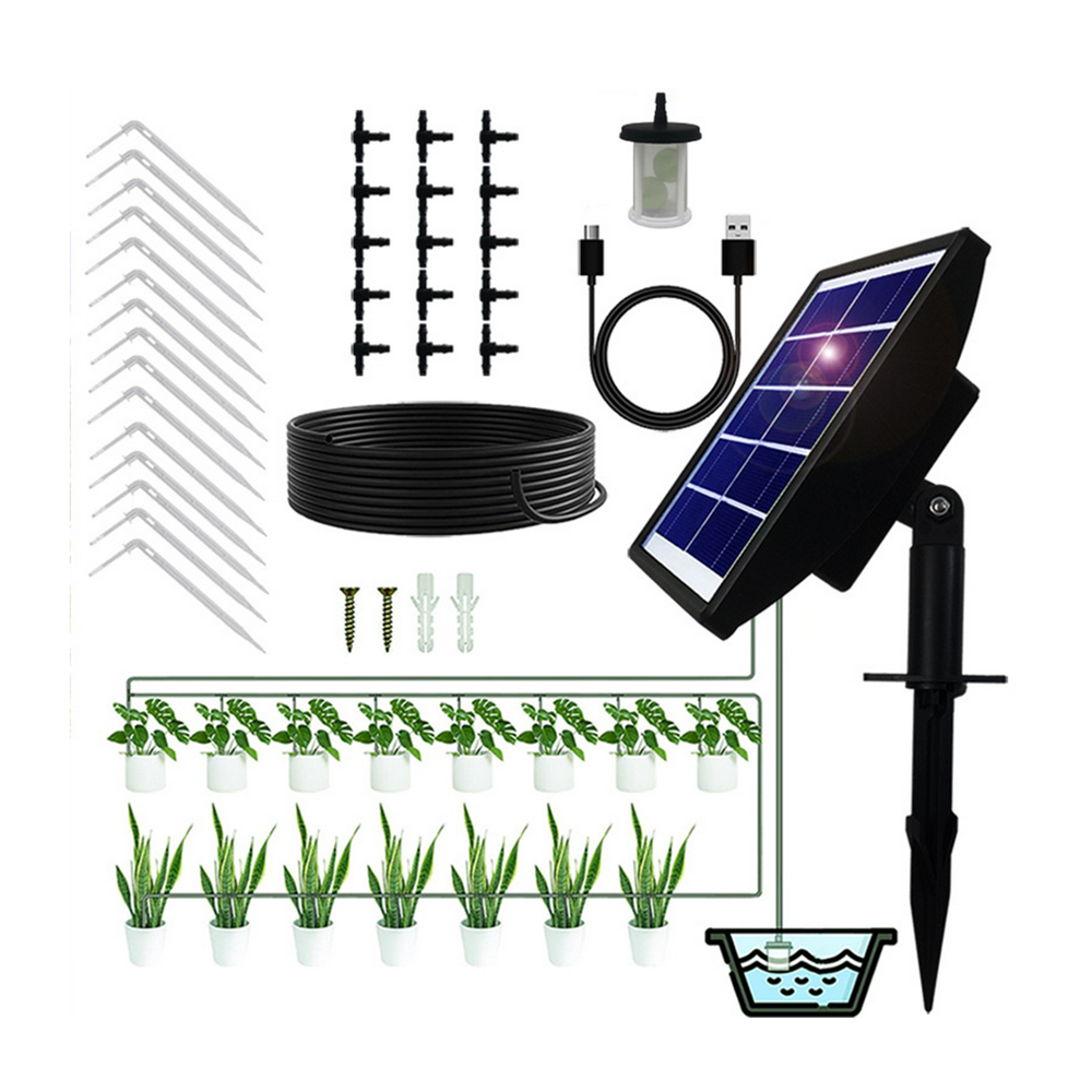 EcoIrrigate – Solar Watering Kit for Pots & Gardens