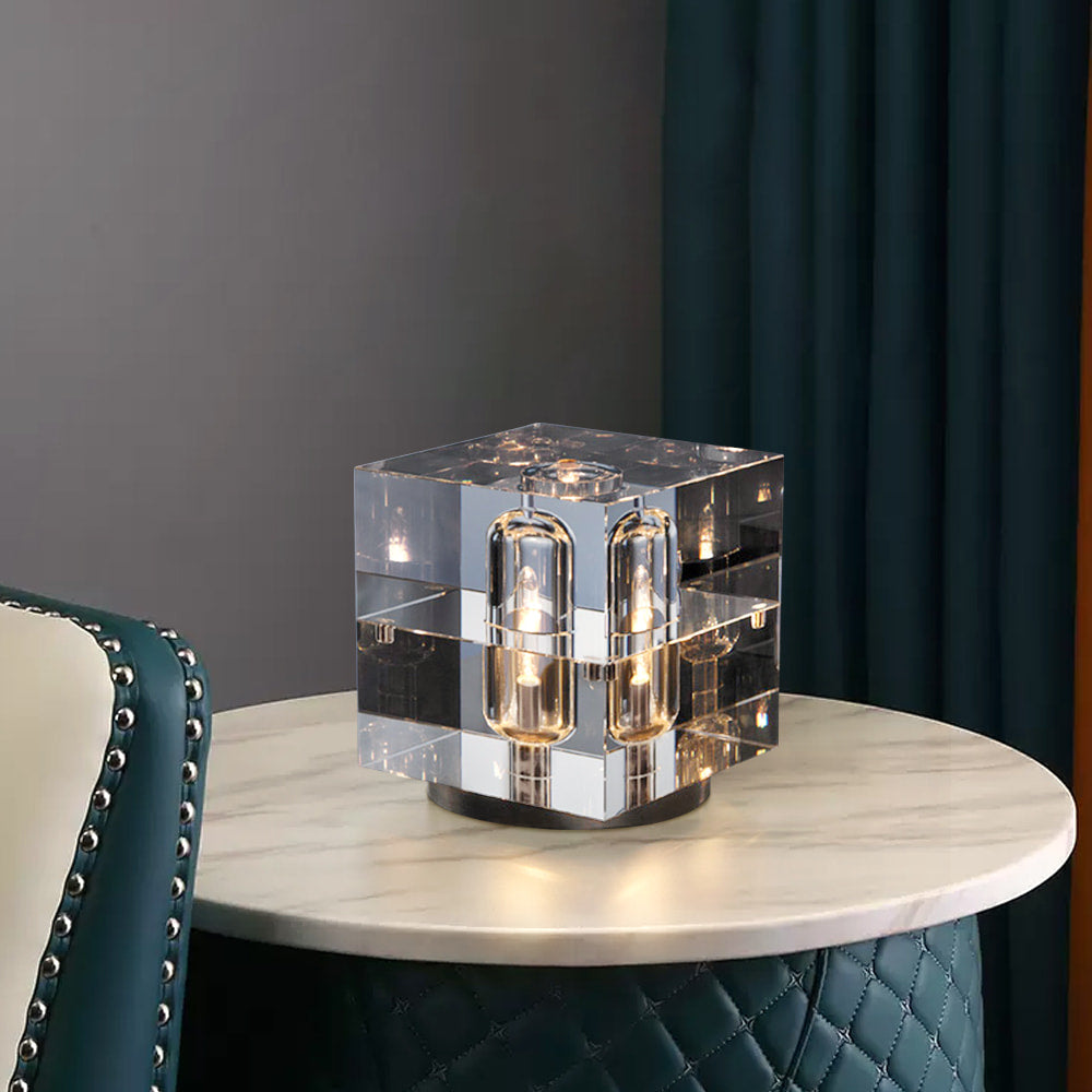 Cubelux - Nordic LED Luxury Crystal Desk Lamp