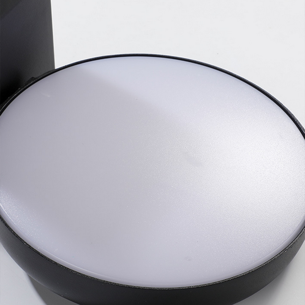 Glowix - Round Stainless Steel Wall Light