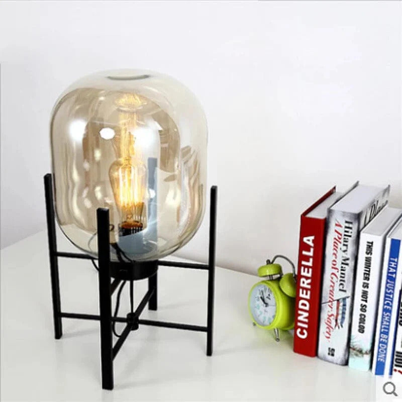 Forte - Vintage Glass Table Lamp