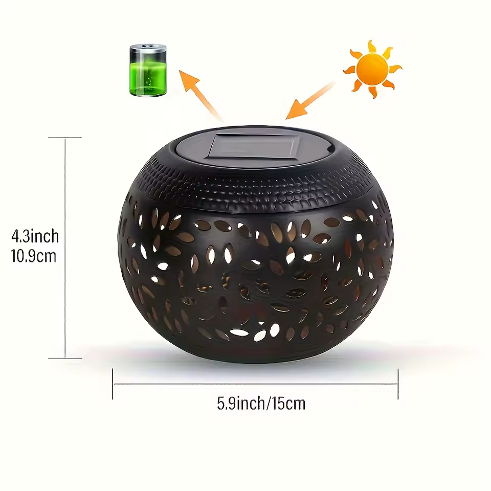 LumiBloom – Solar Powered Garden Flower Light