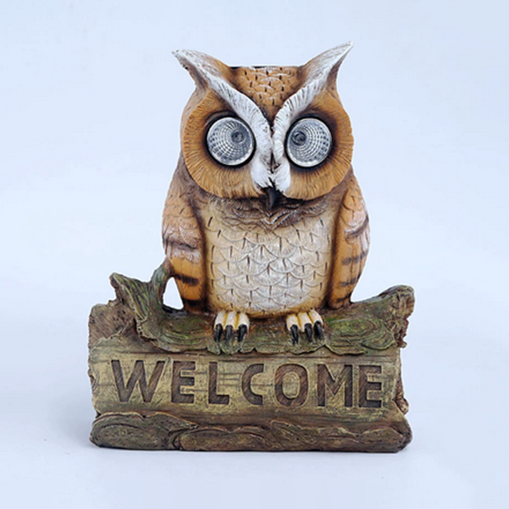 OwlForest - Decorative Solar Owl LED Night light