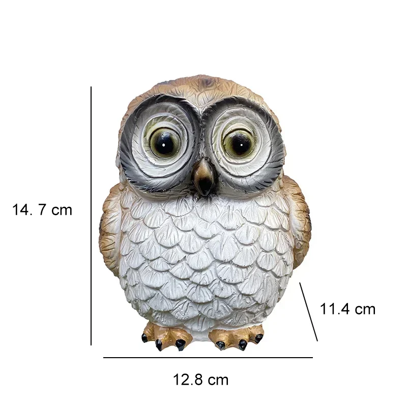 LunaOwl - Solar Outdoor LED Table Lamp