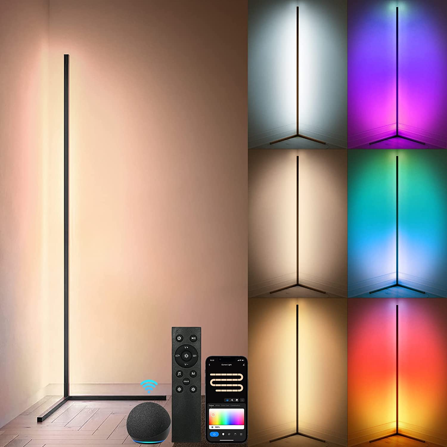 ChromaGlow™ - Smart Floor Lamp