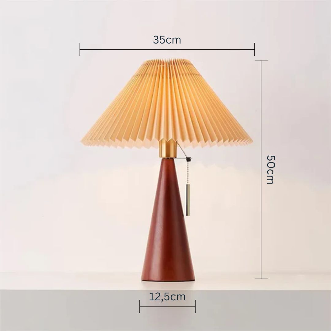 Silva - Japanese Retro Wooden Lamp