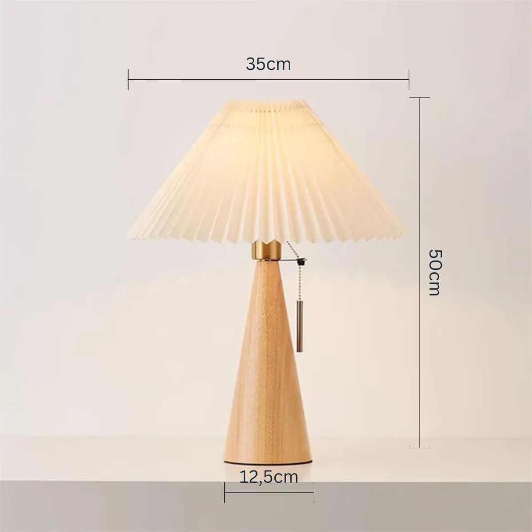 Silva - Japanese Retro Wooden Lamp