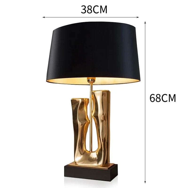 GoldenRock Table Lamp